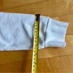 1901  “Mulled WINE and feelin’ FINE” Colorful Sweatshirt, White, Size S Photo 9