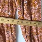 Universal Threads Universal Thread Dress Small Floral Long Sleeve Midi Boho Ruffle Peasant Fall Photo 5