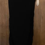 A pea in the pod Maternity black ruched sides sleeveless midi dress, size S Photo 6