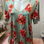 Floral dress Red Size L Photo 0