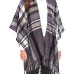 Banana Republic NWT  Women’s Cashmere Blend Plaid Fringed Wrap One Size Photo 0