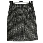 J.Crew Tweed Business Casual Night Out Pencil Skirt Womens Sz 0 Classic Photo 2