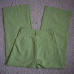 Cider lime green high waisted wide leg pants medium Photo 3