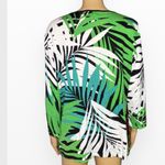 Berek Green Tropical Heavy Beads Cardigan Size L Black Size L Photo 5
