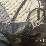 Coach  Black Leather Shoulder Bag Photo 4