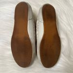 Michael Kors  Logo Off white/cream tennis shoes with gold hardware Photo 2