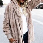 Teddy Cardigan Tan Size L Photo 0