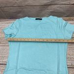 US Allfy Fashion Women's Azure Blue Slim Fit Midi T‎ Shirt Dress Size Large New Photo 5