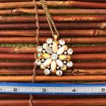 J.Crew  Multi Colored Rhinestone Pendant Necklace Photo 7