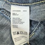 Tommy Hilfiger Wide Leg Denim Capri Flat Front Pants w Leather Laced Belt Sz 12 Photo 8