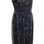 Candalite  Size Large Paisley Print Sleeveless Dress With Lining. New With Tags Photo 7