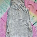 Cloth & Stone Light Wash Denim Sleeveless A-Line V-Neck Shift Dress | Size S Photo 1