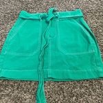 Dickies green denim skirt size 0 Photo 0
