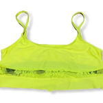 Beach Riot  Neon Yellow Bikini Top‎ nwot Photo 0