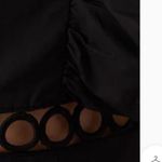 Never Fully Dressed Black Charming Playsuit Size 4 Photo 6