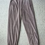 Barefoot Dreams Luxechic Knit Plush Velvet Jogger Faded Rose Medium Photo 3