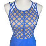 Finders Keepers  Precious Memories Dress Amparo Blue Nude Women’s Small Photo 6