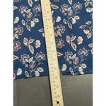 Blue Rain  Women's Size S‎ Blue Floral Bohemian Chiffon  Dress F-71 Photo 2