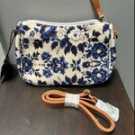 NWT Myra Bag Floral Blue and White Women's Bag Photo 0