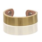 Magnetic Gold Tone Plain Ring Photo 0