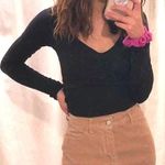 Brandy Melville Tan Corduroy Skirt  Photo 0