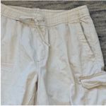 Old Navy Cream Wide-Leg Cargo Pants Photo 8