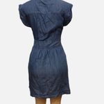  100%Tensel Merona Women Short Sleeve Dress Xsmall Denim Tencel Photo 1