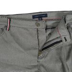 Tommy Hilfiger ‎ Womens Black White Houndstooth Stretchy Knit Dress Pants Photo 7