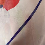 Yumi Kim  100% Silk Floral Flutter Sleeve Top Size‎ Small Photo 5