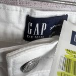 Gap  Women's Straight Leg White Legging Style Denim Sz 34 Photo 1