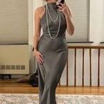 Reformation Casette Gray Dress Photo 4
