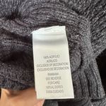 Studio One  Women’s Sz XL Gray Cowl Neck Bodycon Knee Length Knit Sweater Dress Photo 6