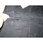 New Womens 6 Ecru Silk Office Slacks Pants Black Nice NWT Date Wide Leg Tall 34" Photo 3