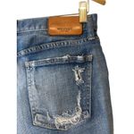 Moussy Vintage Isko Distressed Skinny Jeans Size 27 Medium Wash Blue Photo 4