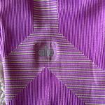 Alo Yoga Vibrant Pink and Yellow Leggings Stretchy Activewear Photo 1