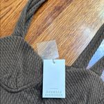 We Wore What  Brown Textured Knit Corset NWT Photo 2