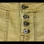 Free People  | Olive Green Distressed Cargo Pants Photo 1