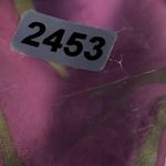 Boutique Swim wrap shawl 100% Rayon tie dyed rose with lime green palm tree print . Photo 5