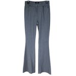 EXPRESS  Heather Gray High Rise Flare Pants Photo 2