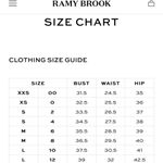 Ramy Brook Blue Allymay Sleeveless Mock Ruffle Leopard Top Blouse Silk Small Photo 1