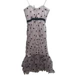 Marchesa Notte NEW NWT  Strapless Sequin Polka Dot Tulle Dress Photo 8