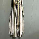 Strut & Bolt  Strappy V-neck Split Legs Multicolor Stripe Jumpsuit Size Medium Photo 1