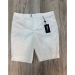 RLX Ralph Lauren Women's White Golf Shorts Size 10 Bermuda MSRP $128 Photo 1