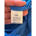 Alexia Admor Shirt Women Large Blue Floral Embroidered Long Sleeve Top NWT Boho Photo 9