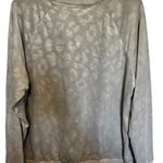 C&C California  grey velour sweatshirt size large Photo 2