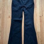 Madewell  Skinny Flare Jeans in Black Frost Wash Sz 29 Photo 5