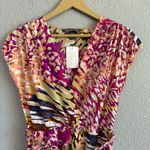 Charlie Jade NWT ‎ Silk Faux Wrap Dress Size XS Belted Photo 3