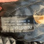 wilson's leather Vintage 90s  Black Faux Fur Lined Bomber Jacket Oversized Large Photo 15