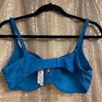 Victoria's Secret  Body By Victoria Perfect Shape Blue Lace Bra, 34D Photo 1