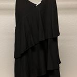 DO+BE Black Slip Ruffle Dress Photo 0